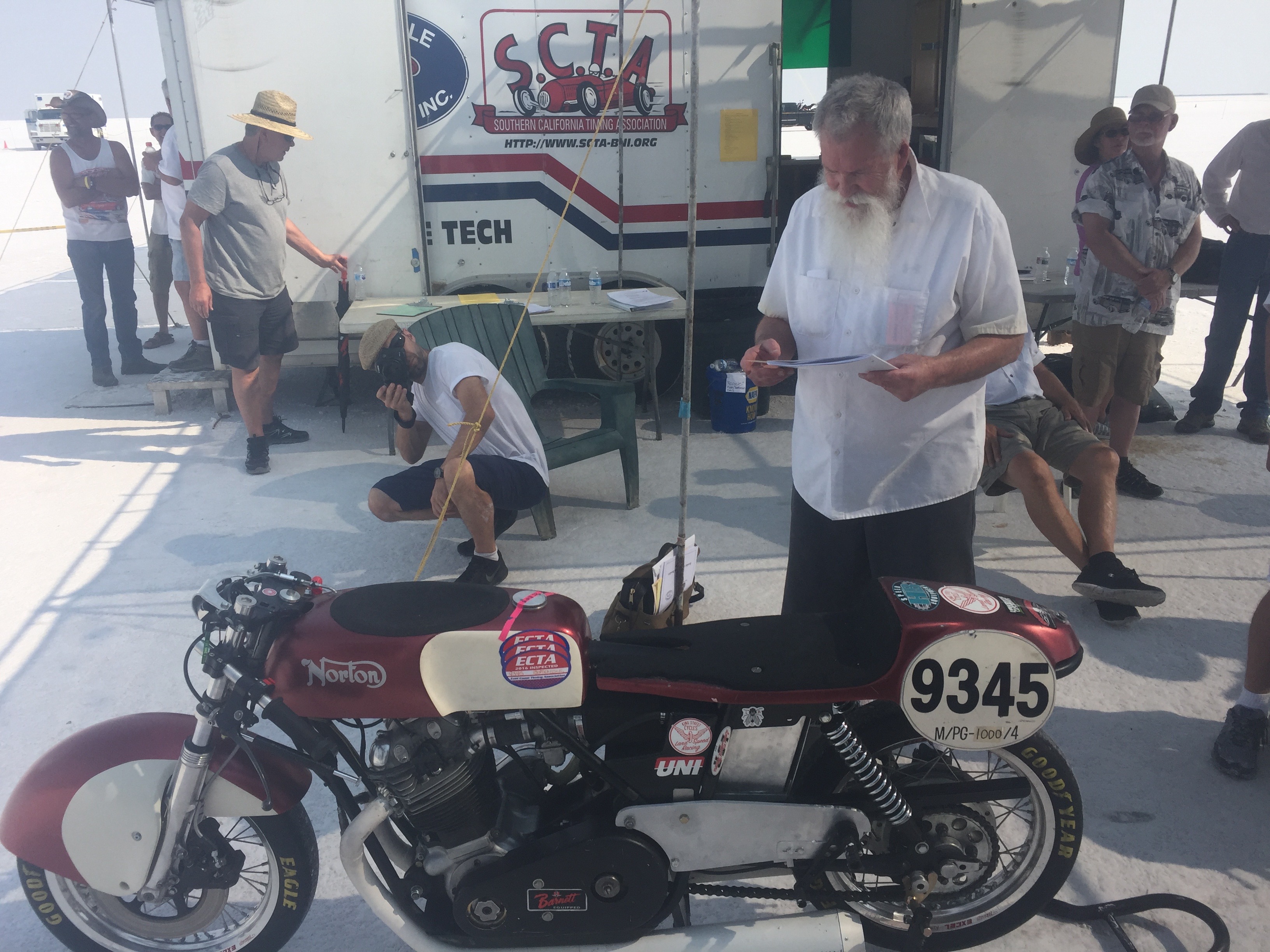 Some pics from our effort at Bonneville Speedweek 2018