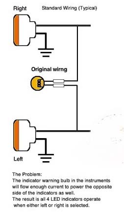 Mark III LED turn signal help